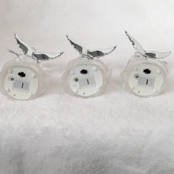 3 LED color changing acrylic Angel ornaments light up multicolor NWT - Picture 8 of 9